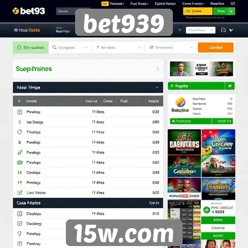 Opcões de apostas disponíveis no site bet939